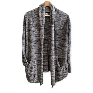 Vintage Y2K Aritzia Wilfred Flaubert Silk & Cashmere Blend Cardigan Sweater Grey